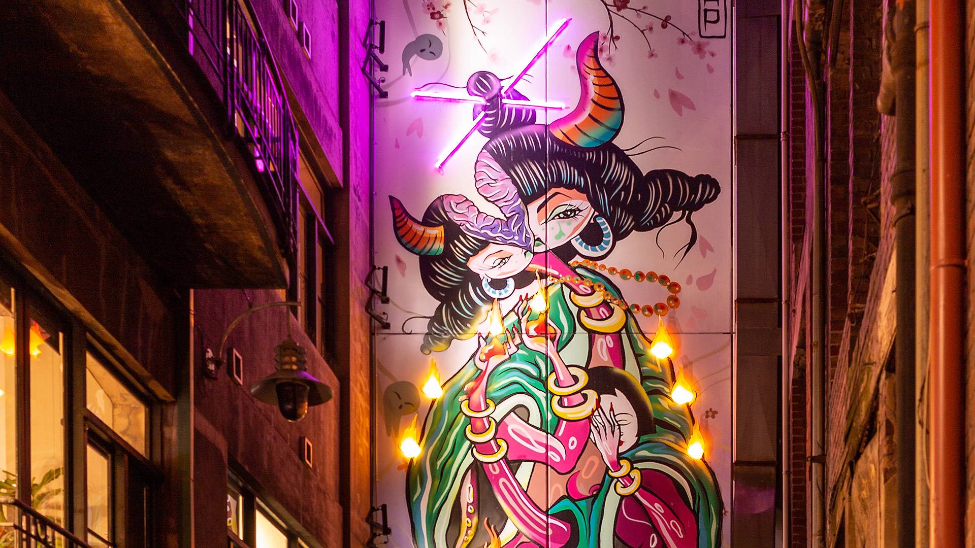 Drewery Alley Mural