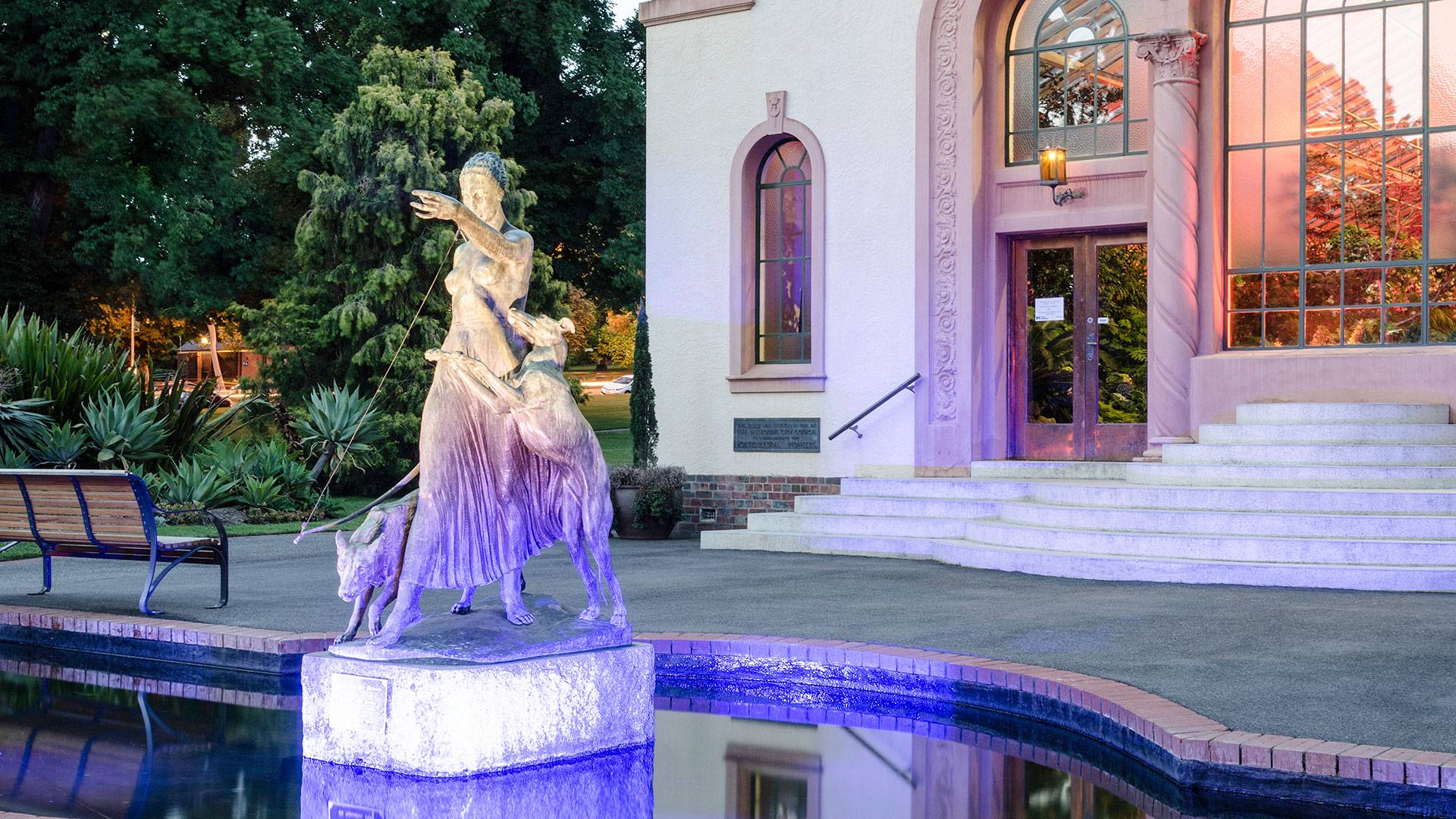 A spectacle designed using the Latitude, Max Mini and custom-made candle luminaries, working together to create seamless colour washes throughout the interior and exterior of the building.