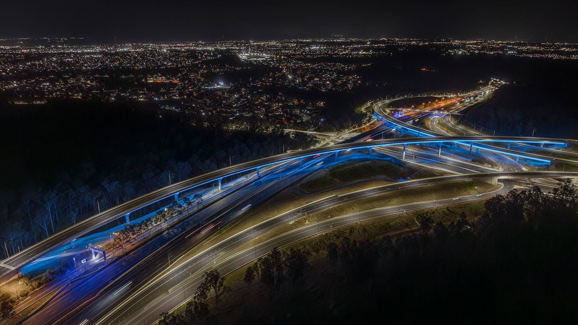 Curves That Never Sit Still: The M7-M12 Interchange, Western Sydney