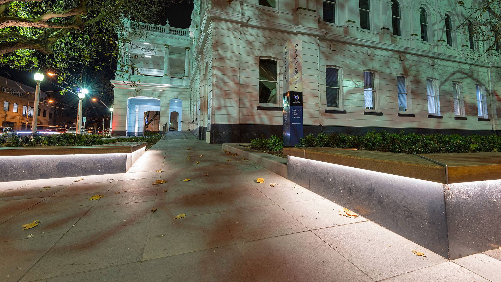 The heritage-listed Late Victorian town hall in the heart Malvern is a well-recognized building for both locals and visitors to the area. Cleverly hidden Multo was installed under the bench seating to give the front of house extra zing.