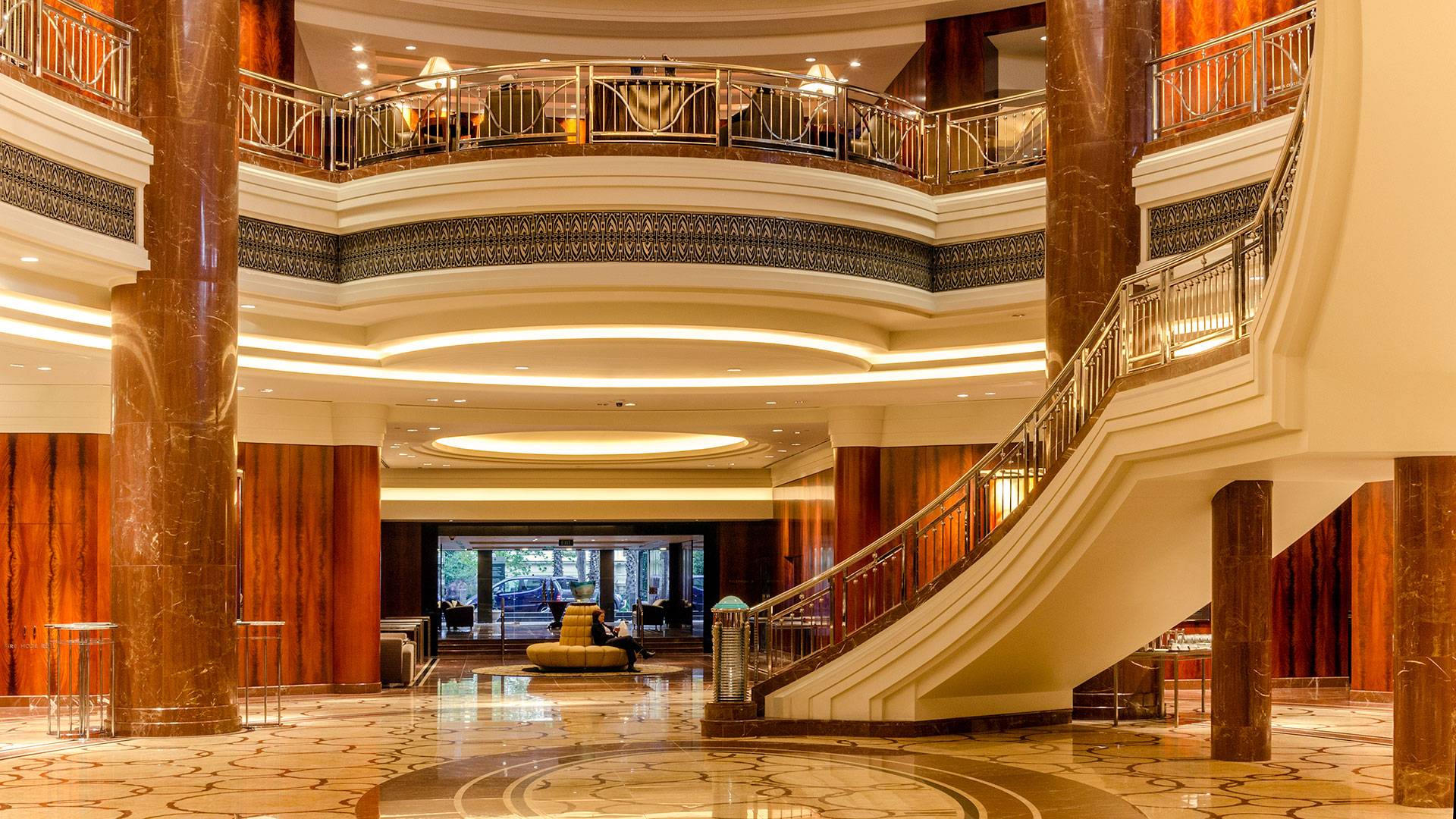 Alto CL Semi-rigid LED strip in application, installed in Park Hyatt hotel in Melbourne.