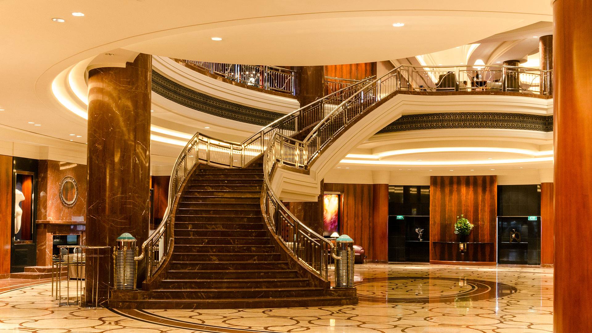 Alto CL Semi-rigid LED strip in application, installed in Park Hyatt hotel in Melbourne.