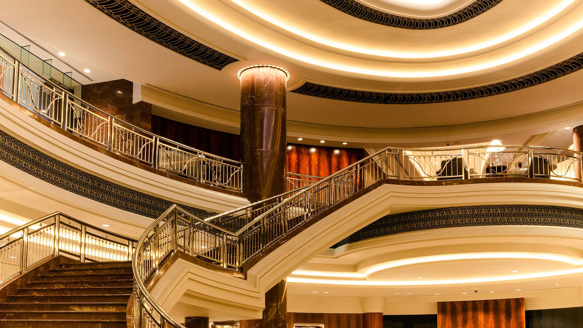 Alto CL Semi-rigid LED strip in application, installed in Park Hyatt hotel in Melbourne.