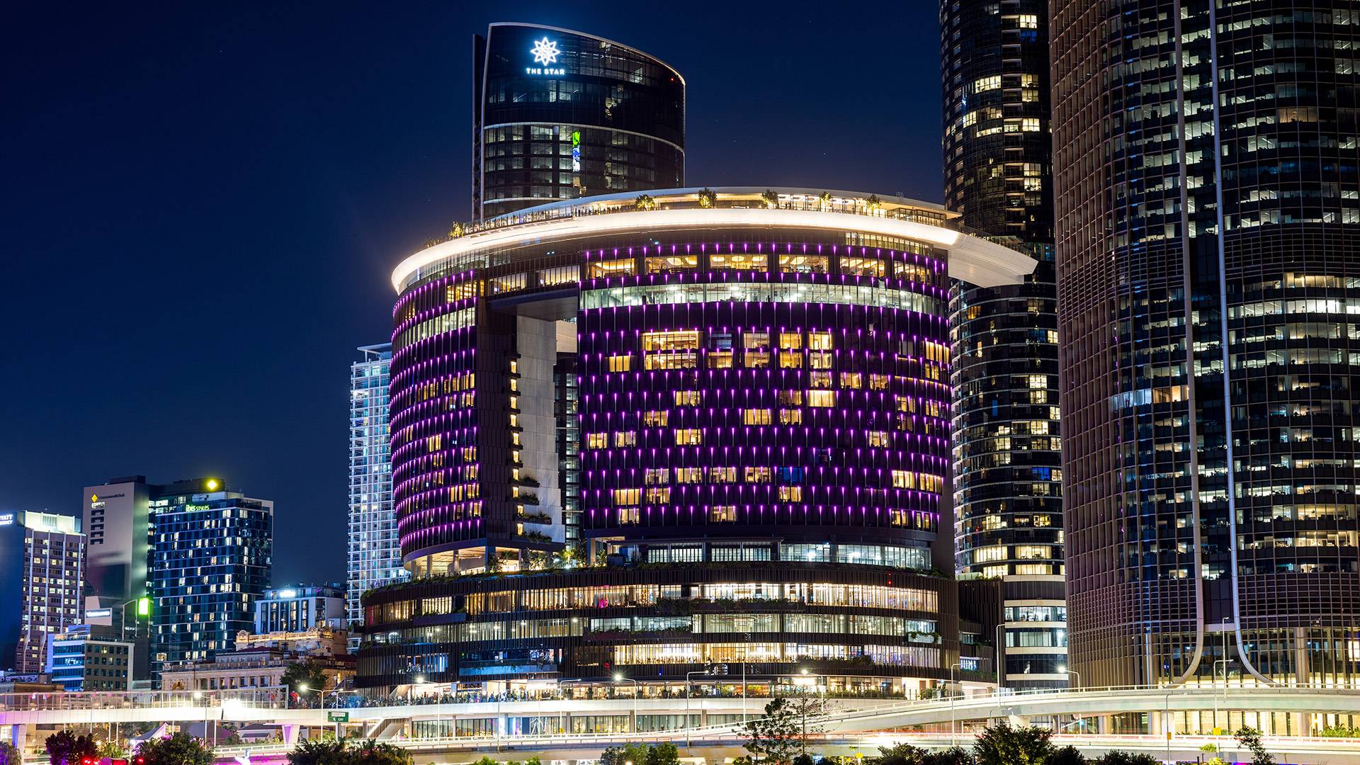 Queen’s Wharf Crown Illumination