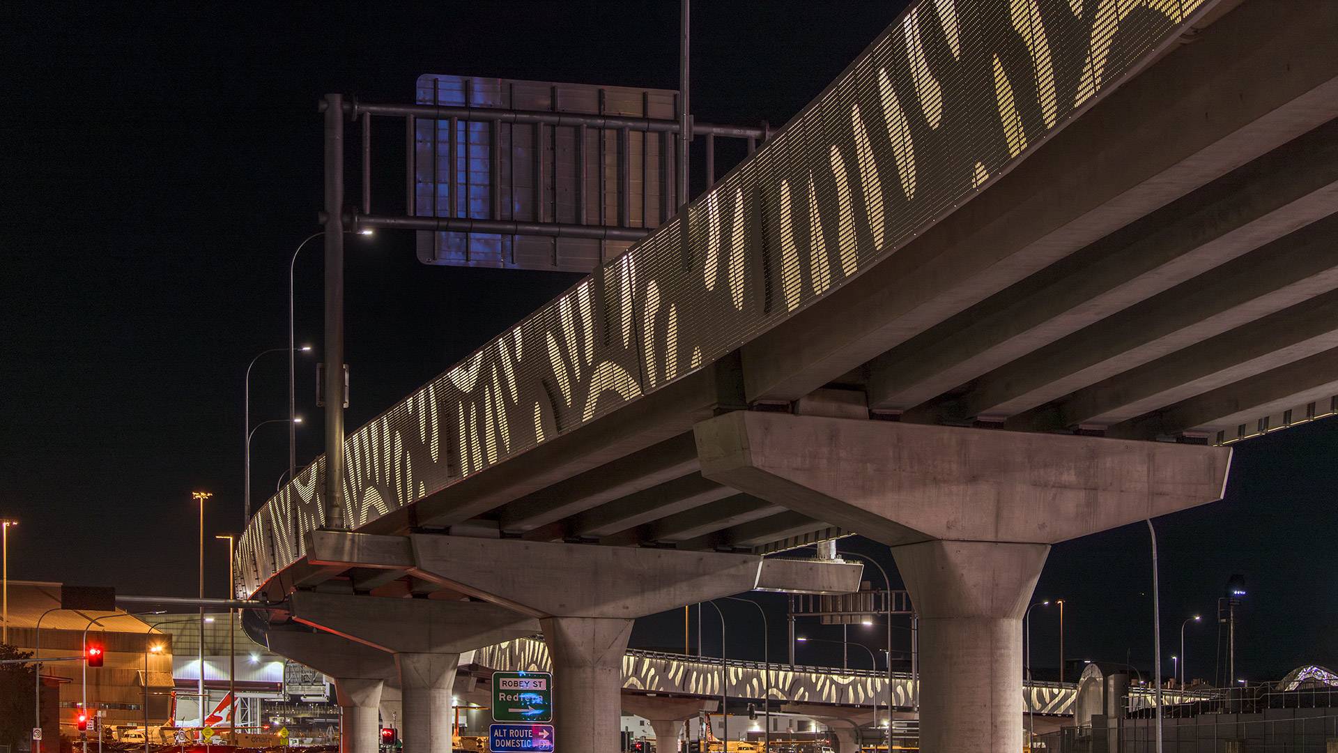 Sydney Gateway Mesh Wall