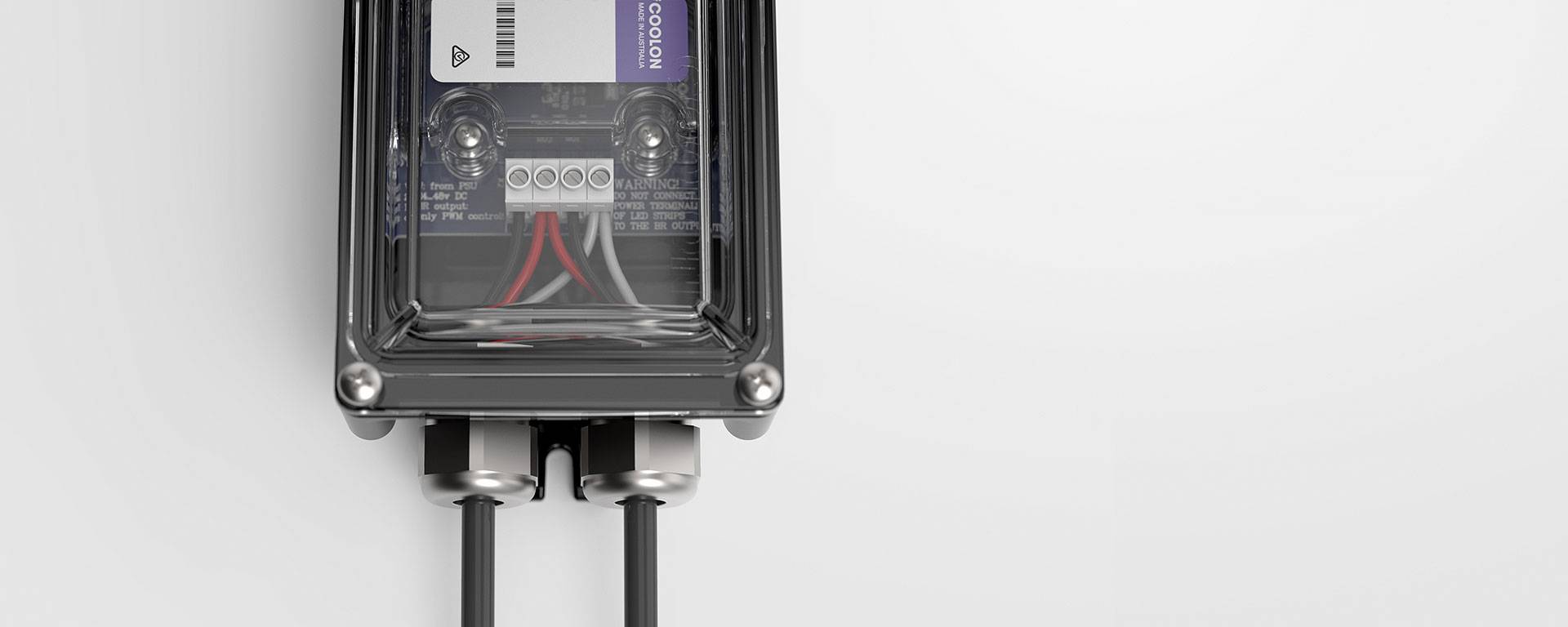 Easy wiring using cable glands and screw terminals, making onsite installations free of specialized tools or crimping.