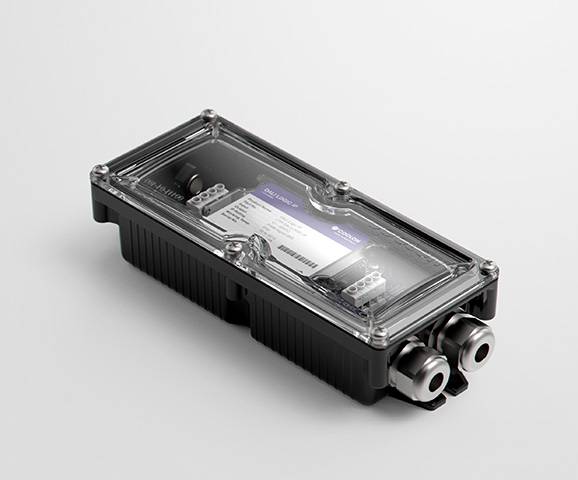 The DALI Logic IP driver is designed to suit outdoor DALI controlled LED installations, featuring a robust housing design, suitable for inclement weather.