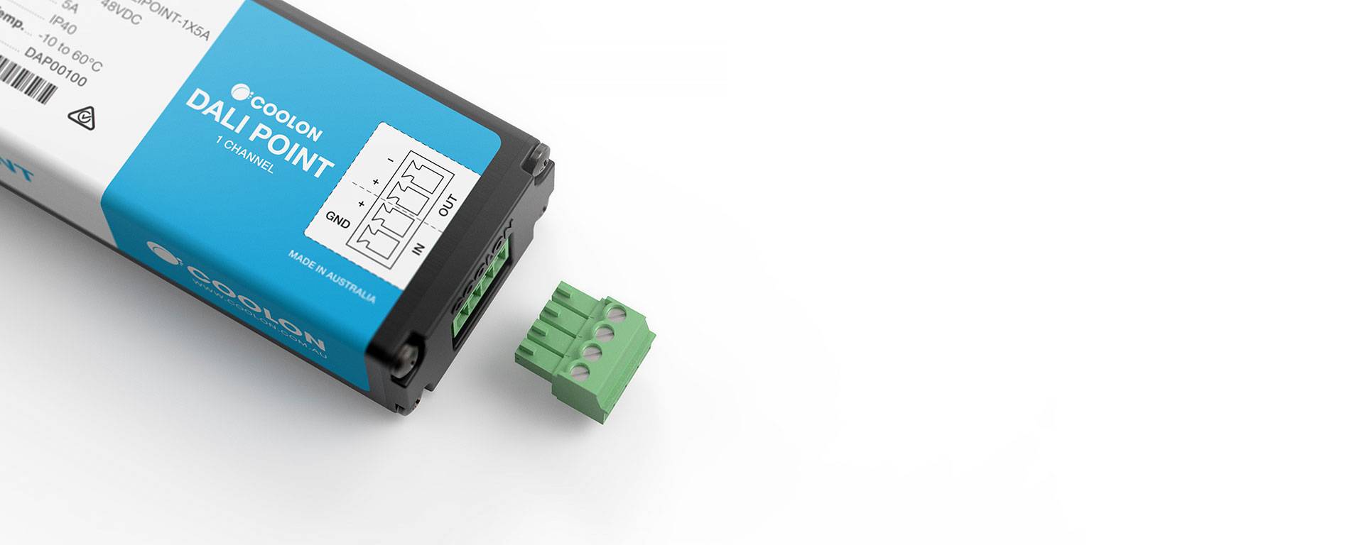 Connect using screw terminals, making on-site installations free of specialized tools or crimping. The plug type connectors simplify installation and troubleshooting.