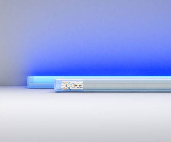 Multo C is offered in a range of striking static colours which allow for a dramatic visual effect. It is highly customisable with a wide range of length and profile options to select from.