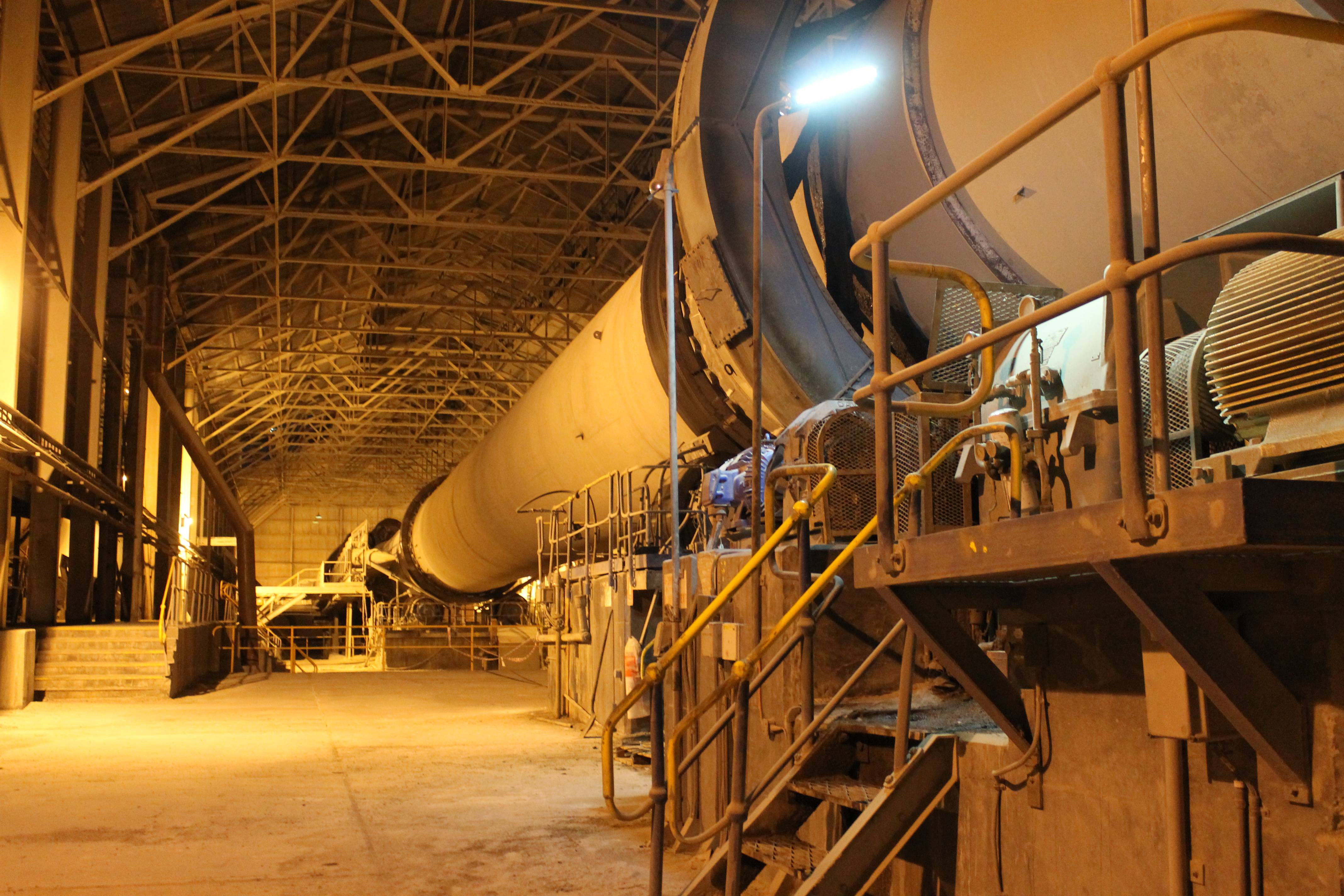 Coolon DLKs are installed on a cement manufacturing plant in Munster. 