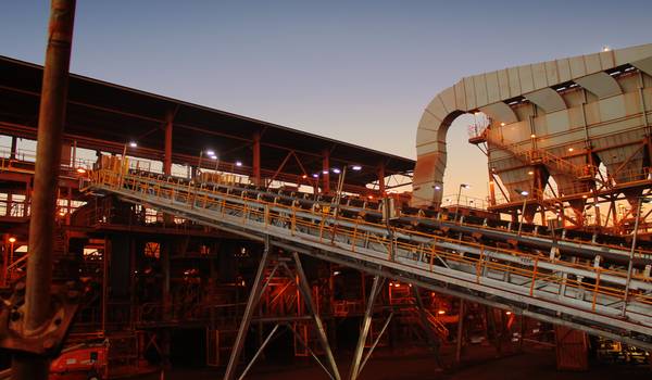 Conveyor belt in Karratha