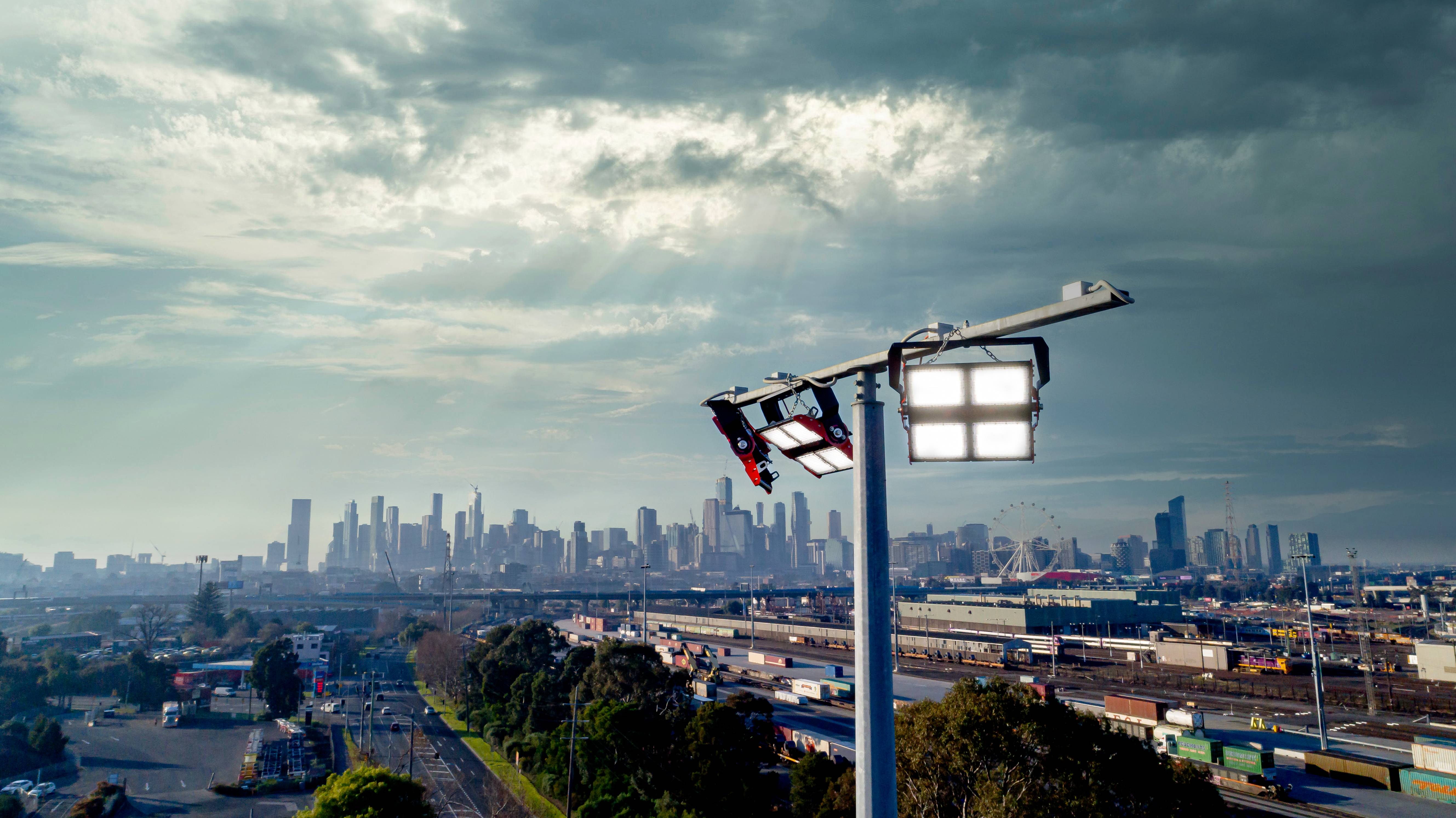 Dynon Yard lighting upgrade