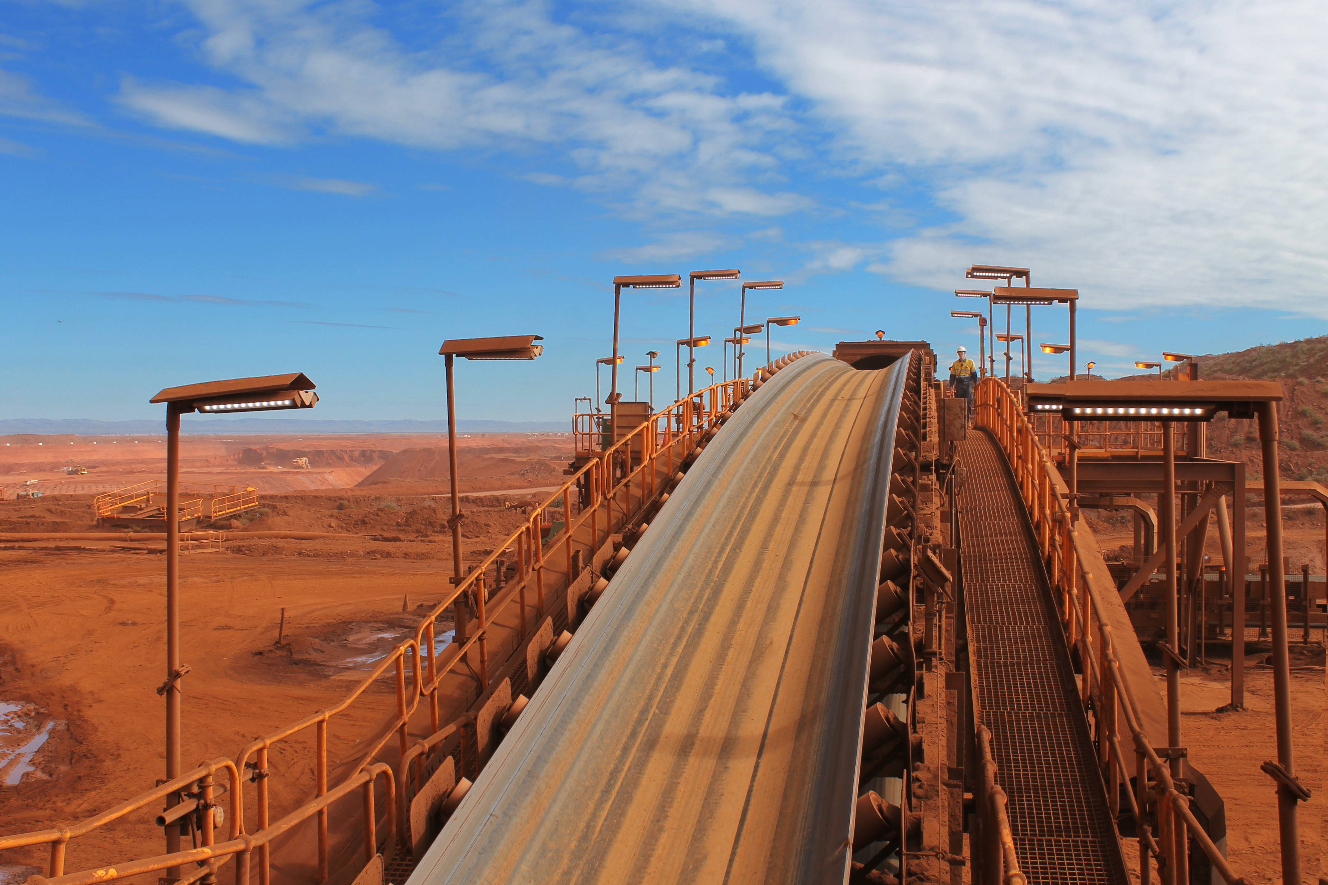 Iron Ore mine in Mulga Downs