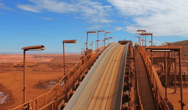 Iron Ore mine in Mulga Downs