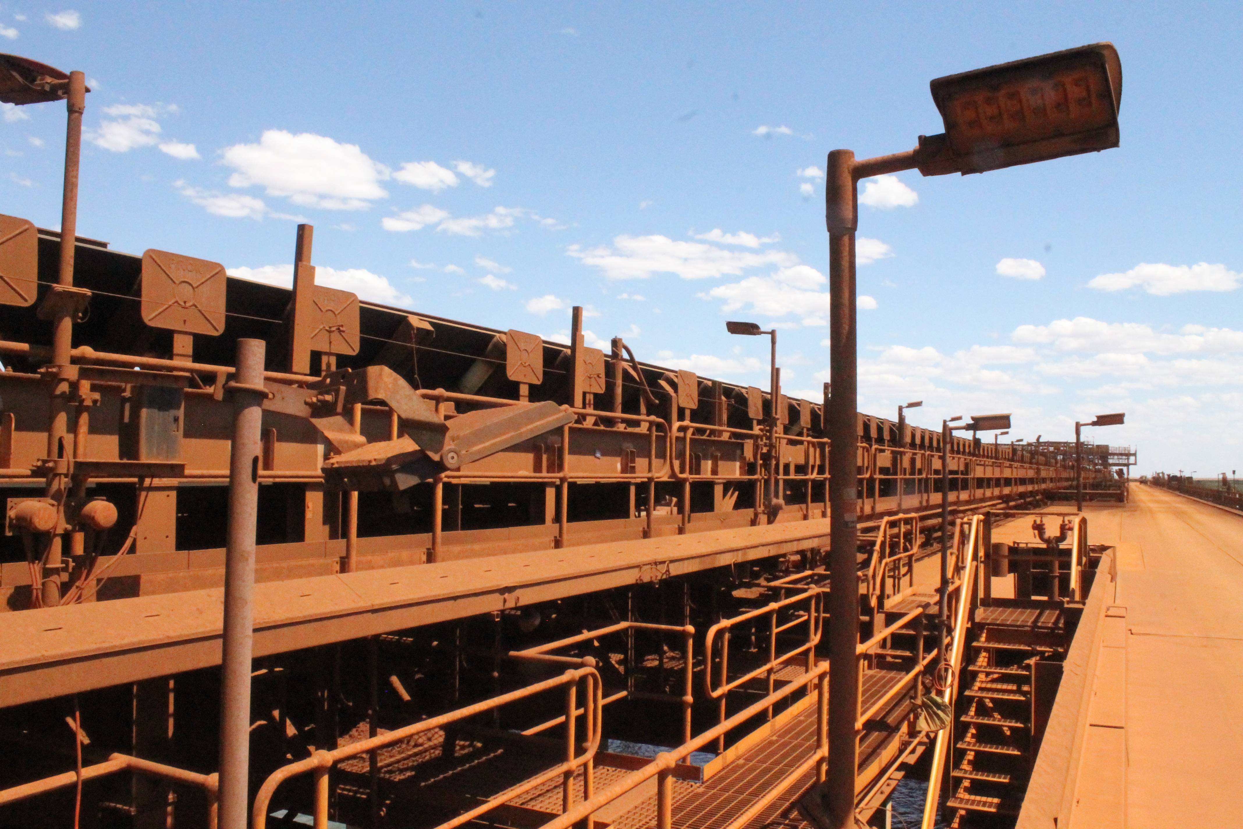 Coolon DLK2 installed on a conveyor in Coastal Pilbara.