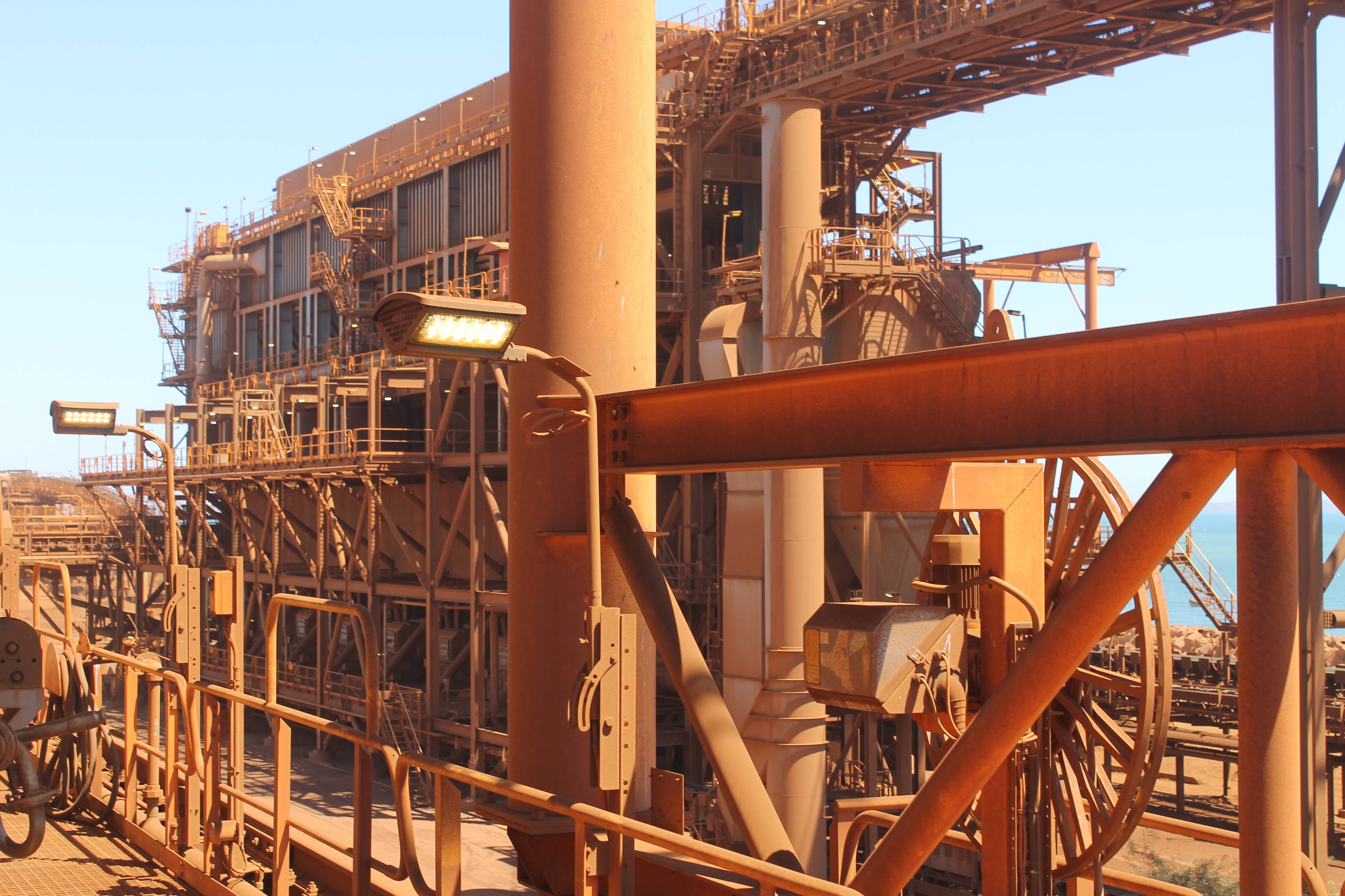 Coolon DLK2 installed on a conveyor in Coastal Pilbara.