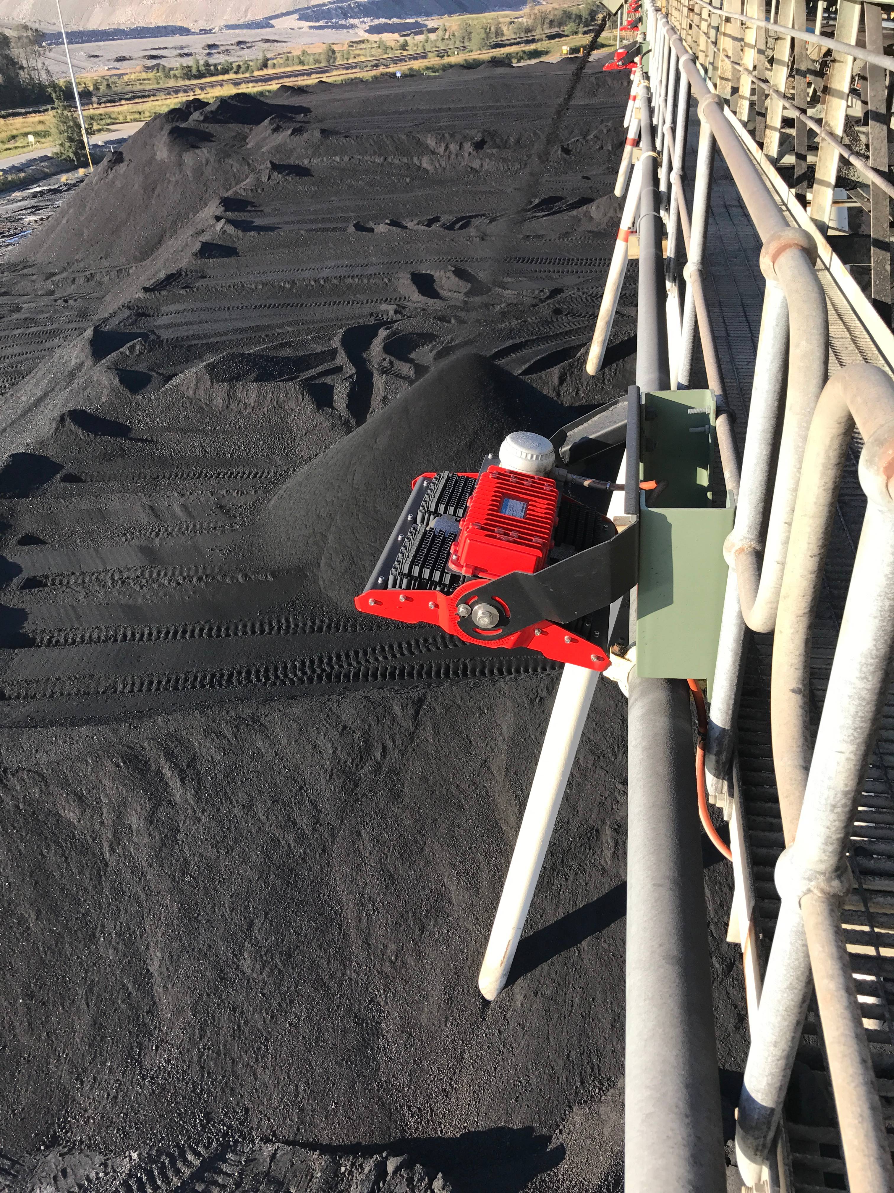 Stockpile lighting in Hunter Valley Region