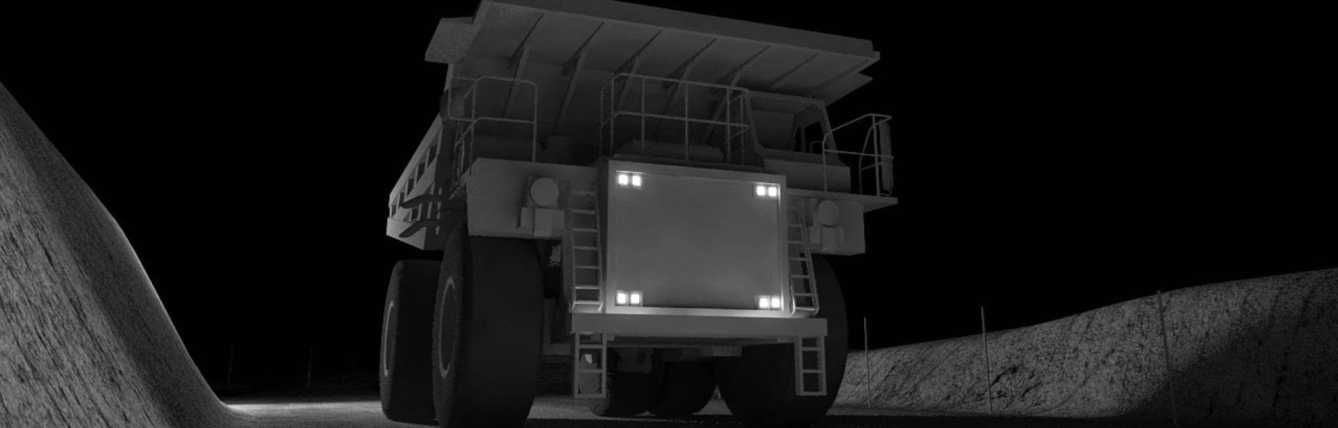 This Lighting Design Simulation Report and explore how the CP9 LED Floodlight transforms the light output of a Caterpillar 789C mining truck.