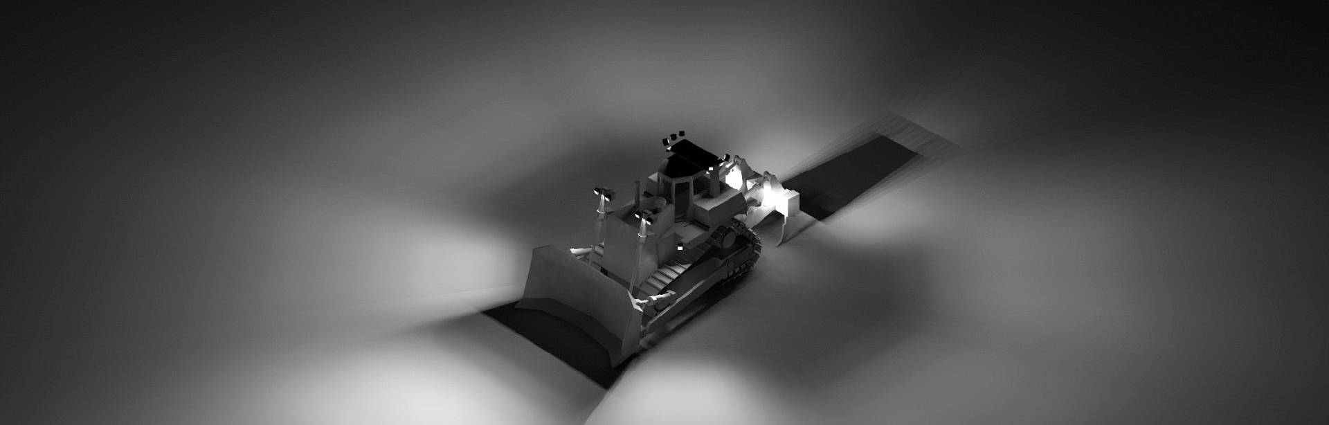 This Lighting Design Simulation Report was made to highlight how the light output of a Caterpillar D9T track-type tractor can be improved with the help of CP9 LED Floodlight. 