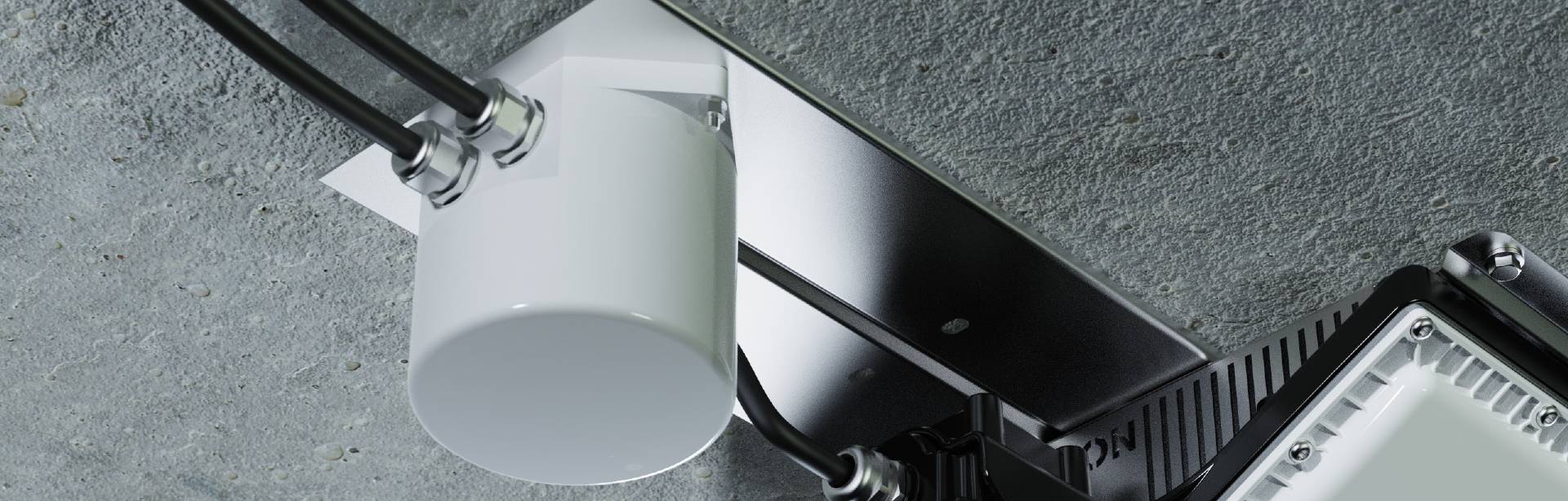 Allows for convenient mains in-out connection at the luminaire without modifying the luminaire.