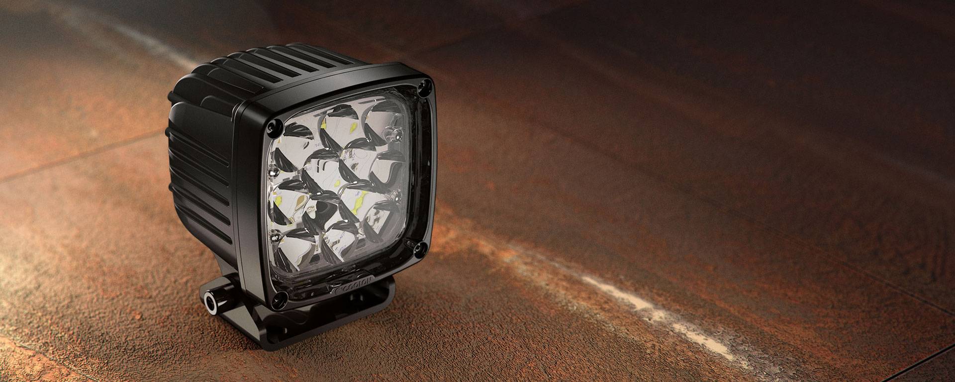 The CP12 LED mining floodlight is a highly efficient, high lumen output mobile plant light that is available in multiple optical variations.