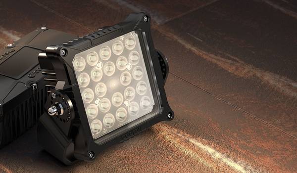 CP34 LED mining floodlight is ideally suited for most situations where bulb maintenance is difficult. Its power supply unit can be positioned separately for easy maintenance.